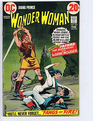 Buy Wonder Woman #202 DC 1972 '' Fangs Of Fire '' • 27.65£
