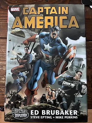 Buy Captain America Omnibus Vol 1 By Ed Brubaker, Steve Epting 1302927922 • 30£