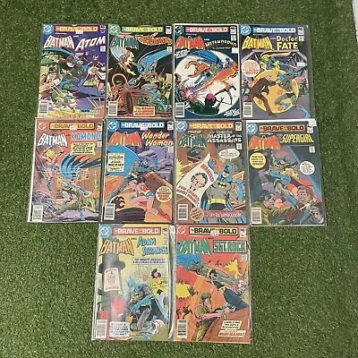Buy BRAVE & THE BOLD 1979-80 DC Lot Of 10 152 153 154 156 157 158 159 160 161 162 • 59.12£