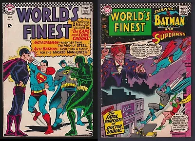 Buy World's Finest 159 VG+ 160 VG/FN DC Lot Of 2 Silver-age Nice • 22.42£