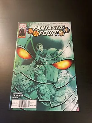 Buy Fantastic Four #578 (9.2 Or Better) $3.99 Newsstand Price Variant  - 2010 • 15.98£