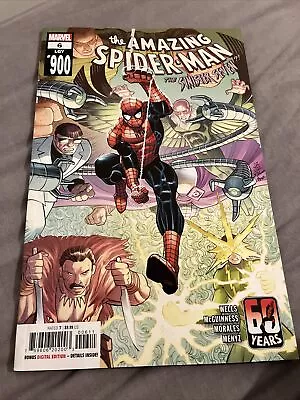 Buy Amazing Spider-man #6  A  (lgy #900)..wells/mcguinness.marvel 2022 1st Prints.nm • 7.50£