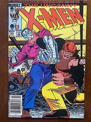 Buy Uncanny X-Men #183 (Marvel 1984) Colossus Vs Juggernaut, 1st Black Queen Selene • 7.93£