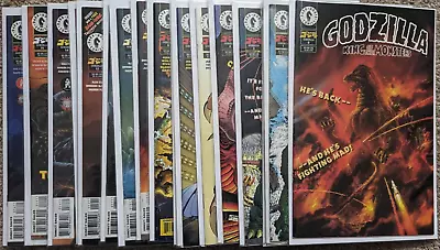 Buy Dark Horse Godzilla King Of The Monsters 0, 1-16 Complete Set Rare • 245£