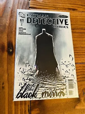 Buy Batman Detective Comics #871, The Black Mirror, January 2011 • 31.62£