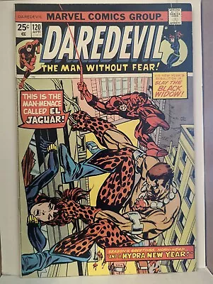 Buy DAREDEVIL #120 Marvel Comics -Mid Grade, Black Widow , Sandman MVS Stamp • 8.03£
