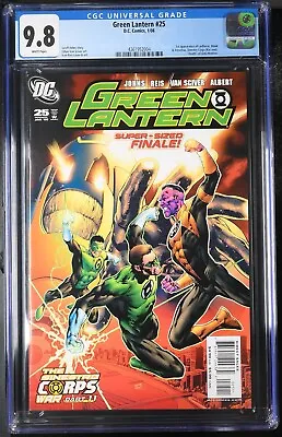 Buy Green Lantern #25 (2008) DC Key CGC 9.8 First Appearance Of Larfreeze Atrocitus  • 138.36£
