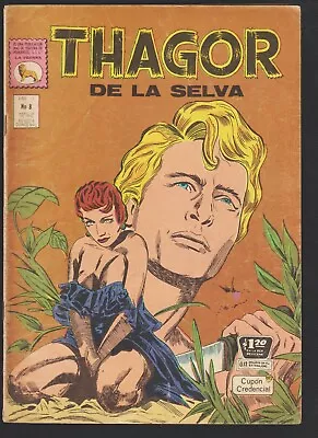 Buy Thagor De La Selva #8 Mexican La Prensa 1970 Sexy Gga-c Jungle Tarzan -like • 23.83£