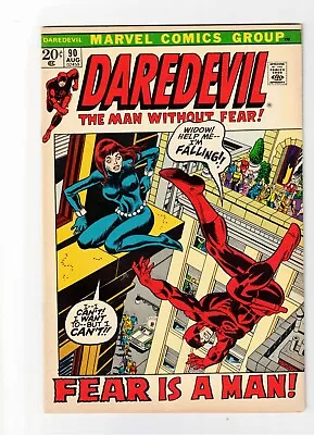 Buy Daredevil, The Man Without Fear #90 1972 Marvel Comics Group Comic • 18.18£