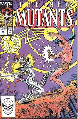 Buy The New Mutants Comic Book #66 Marvel Comics 1988 VERY FINE+ NEW UNREAD • 3.55£