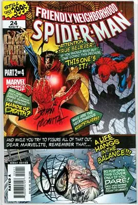 Buy Friendly Neighborhood Spider-man #24 Df Signed Remarked John Romita Sketch Movie • 99.95£