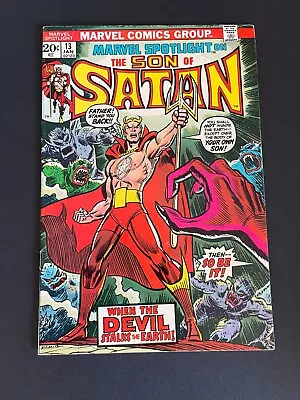 Buy Marvel Spotlight #13 - Son Of Satan Origin (Marvel, 1974) Fine • 15.60£
