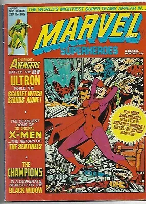 Buy Marvel Superheroes #365 VG (1980) Marvel Comics UK • 3.50£