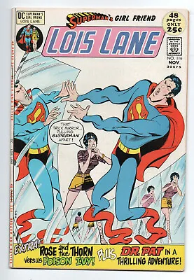 Buy SUPERMAN'S GIRLFRIEND LOIS LANE 116 - 3rd APP POISON IVY (BRONZE AGE 1971) - 8.0 • 21.16£