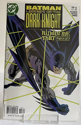 Buy Batman Legends Of The Dark Knight #188 Cover A DC Comics April 2005 • 4.25£