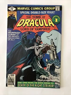 Buy Tomb Of Dracula #70B Diect Issue Aug 1979, F+ Double-Size, Last Issue • 23.66£