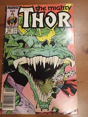 Buy Thor The Mighty Issue 380 1987 Marvel Comics - Jormungand Battle • 4.74£