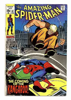 Buy Amazing Spider-Man #81 GD/VG 3.0 1970 • 36.37£