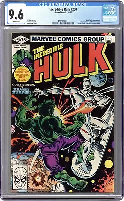 Buy Incredible Hulk #250 CGC 9.6 1980 4335216011 • 259.74£