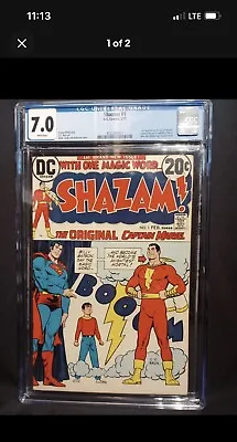 Buy Shazam #1 DC 2/73 CGC 7.0 1st App Captain Marvel, Captain Marvel Jr, Mary Marvel • 78.87£