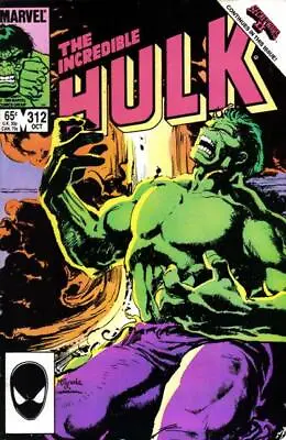 Buy INCREDIBLE HULK #312 F/VF, Mike Mignola C. Direct Marvel Comics 1985 Stock Image • 4.74£