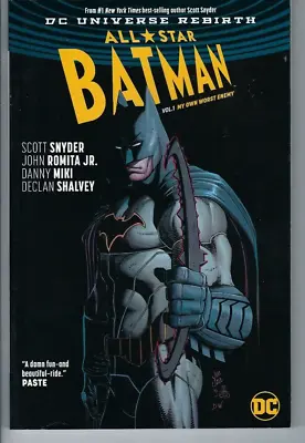 Buy All Star Batman - Vol 1 - My Own Worst Enemy - Graphic Novel • 3.99£