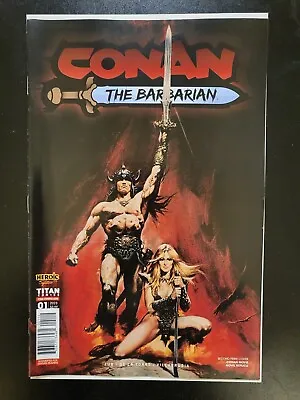 Buy Conan The Barbarian #1 - Rare 2nd Print Movie Novel Replica Variant - Titan • 5.95£