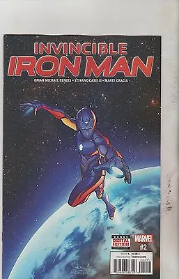 Buy Marvel Comics Invincible Iron Man #2 February 2017 1st Print Nm • 4.65£