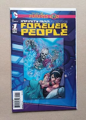 Buy Infinity Man And The Forever People Futures End #1  -  Lenticular Variant 2014 • 10£