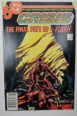 Buy Crisis On Infinite Earths #8 Death Of Barry Allen Flash Newsstand 1985 9.0-9.2 • 32.17£