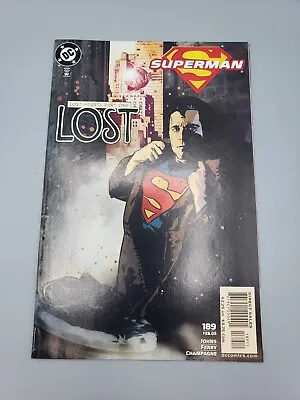 Buy Superman Vol 2 #189 Feb 2003 Lost Hearts Part One Published By DC Comic Book • 15.98£