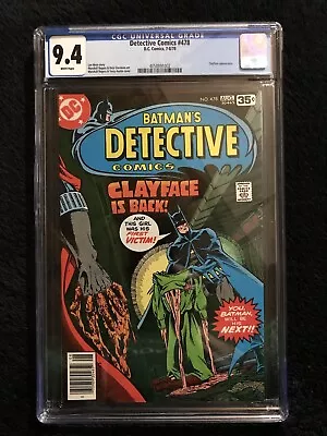 Buy DC: Detective Comics #478   WP/NS • 79.95£