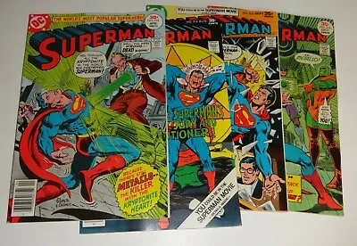 Buy Superman #310,314,315,316  Vf/vf+ 1977 • 23.65£