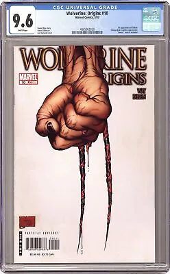 Buy Wolverine Origins #10A Quesada CGC 9.6 2007 4365962020 1st App. Daken • 90.66£