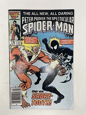 Buy Spectacular Spider-Man #116 Newsstand Marvel Comics 1986 MCU • 8.73£