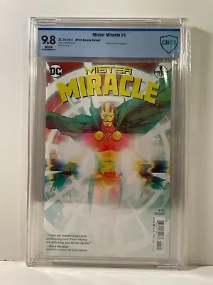 Buy Mister Miracle #1 9.8 CBCS Mitch Gerads Variant Cover Tom King 2017 • 59.26£
