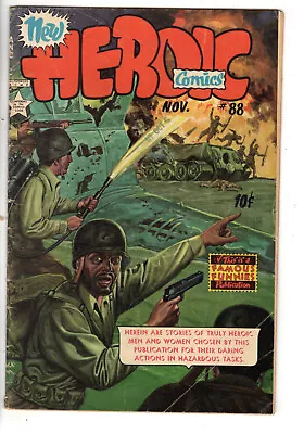 Buy Heroic Comics #88 (1953) - Grade 4.5 - Golden Age War Comic - Famous Funnies! • 31.97£