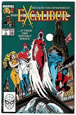 Buy Excalibur #1 - Marvel 1988 - Chris Claremont | Alan Davis [Ft Captain Britain] • 9.99£