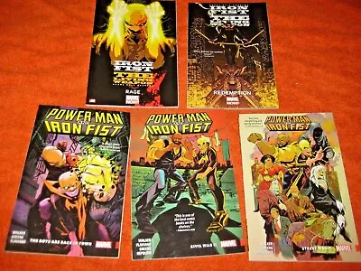 Buy Power Man & Iron Fist Living Weapon 1-15 1-12 Vol 1 2 3 Volume Tpb Graphic Novel • 95£