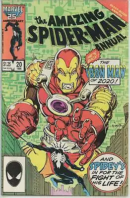 Buy Amazing Spiderman Annual #20 (1963) - 7.0 FN/VF *Great Story/Iron Man 2020* • 5.11£