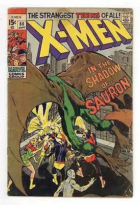 Buy Uncanny X-Men #60 VG- 3.5 1969 1st App. Sauron • 44.98£