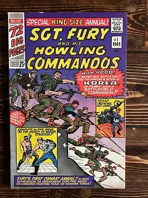 Buy Sgt. Fury And His Howling Commandos Annual   # 1 FN- 5.5 • 19.91£