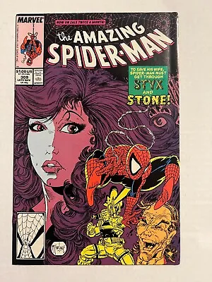 Buy Amazing Spider-man #309 1st App Of Styx & Stone Todd Mcfarlane Cover & Art 1988 • 16.07£