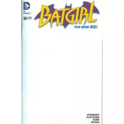 Buy Batgirl (2011 Series) #38 Blank Variant In Very Fine + Condition. DC Comics [n] • 2.59£