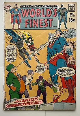 Buy World's Finest #190 DC Comics 1969 • 7.14£