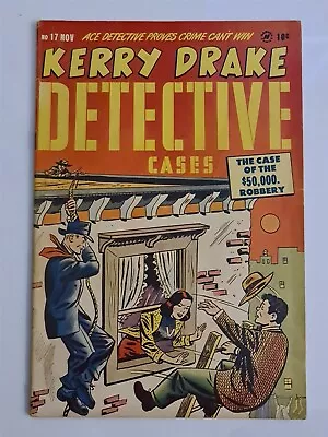 Buy Kerry Drake Detective Cases #17 Fn- (5.5) November 1949 Crime Harvey Comics** • 29.99£