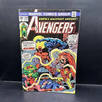 Buy Avengers Earth's Mightiest Heroes Series 1 Issue #126  1974 Klaw Fight.(A39)(37) • 12.63£
