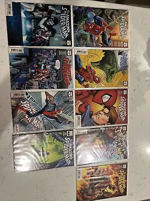Buy Amazing Spider-Man 2018 Marvel Comics Lot 1,2,3,4,5,6,7,8 Annual 1 Spencer • 40.21£