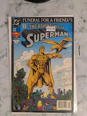 Buy Adventures Of Superman #499 Vol. 1 6.0 Newsstand Dc Comic Book Cm16-188 • 4.86£