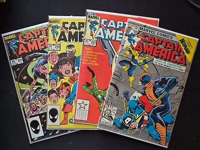 Buy (LOT 4) Captain America #s 282 297 299 301 Marvel Comics 1983 1984 - Pictures • 9.24£